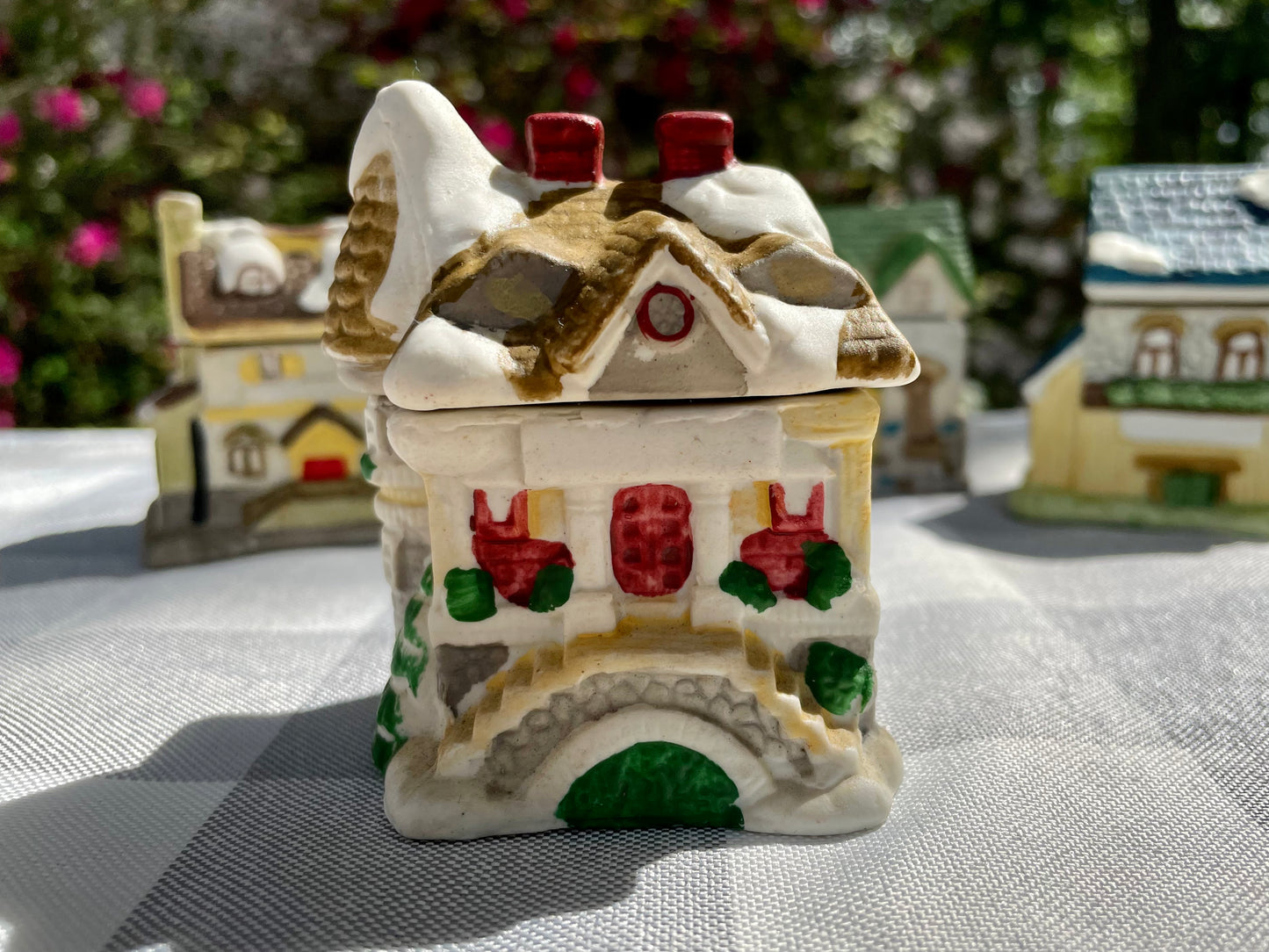 Vintage Ceramic Christmas Village