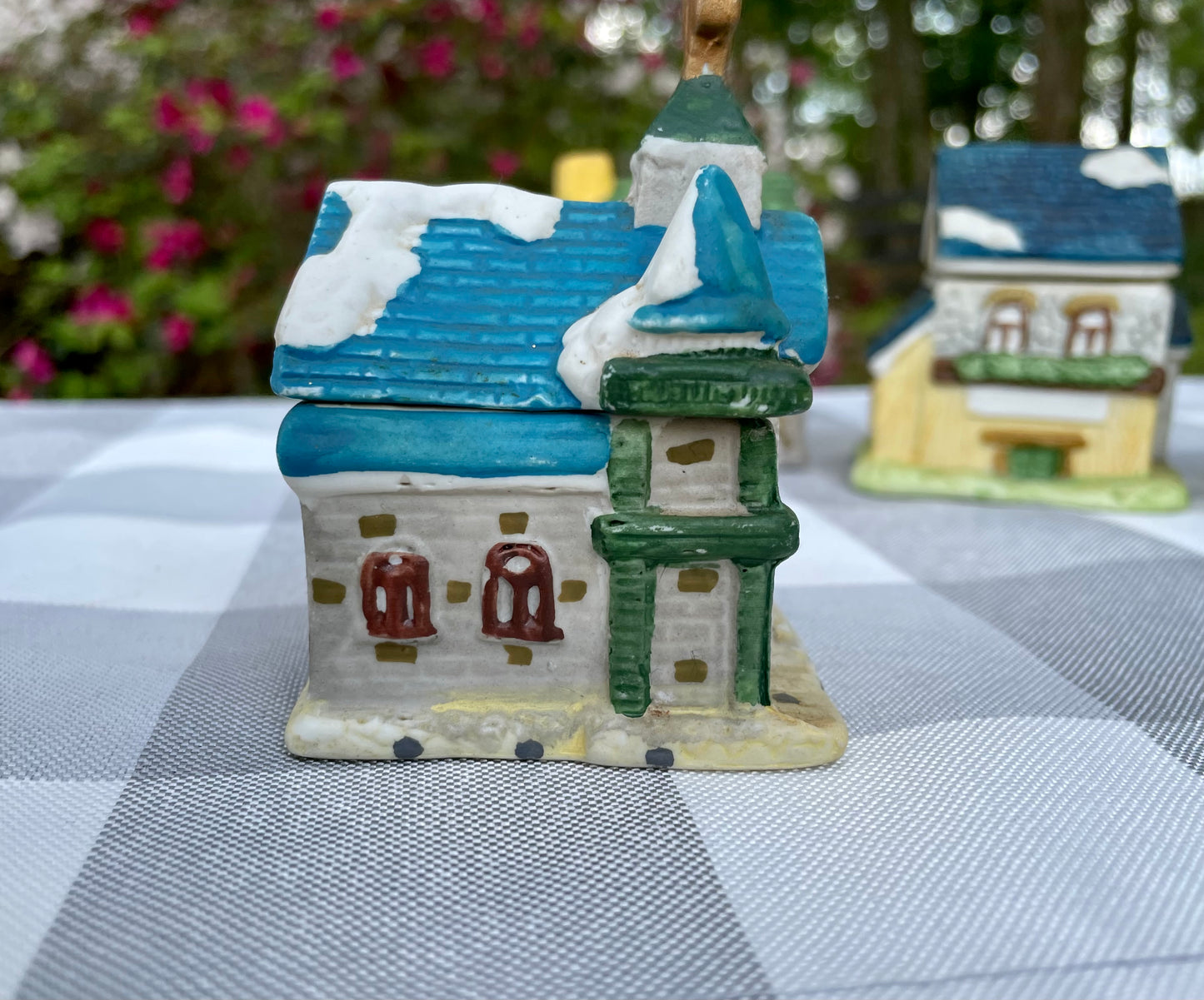 Vintage Ceramic Christmas Village