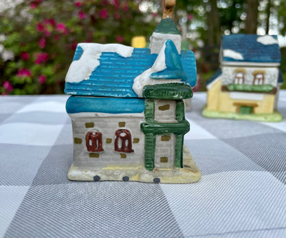 Vintage Ceramic Christmas Village