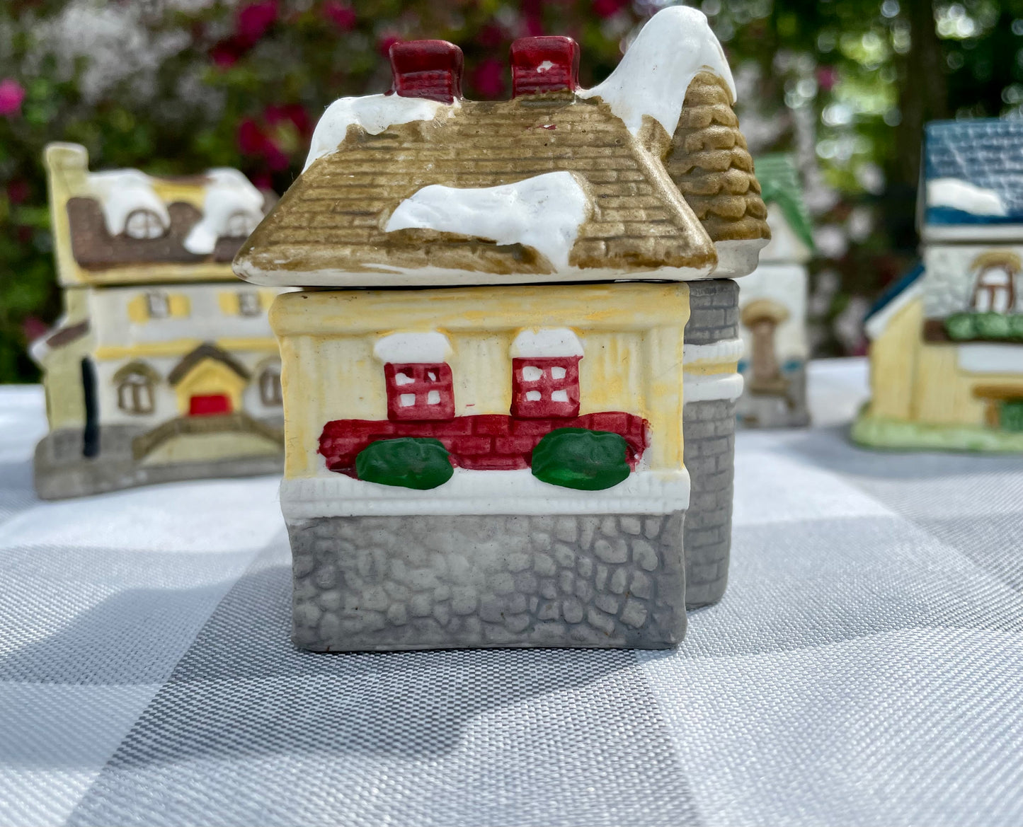 Vintage Ceramic Christmas Village