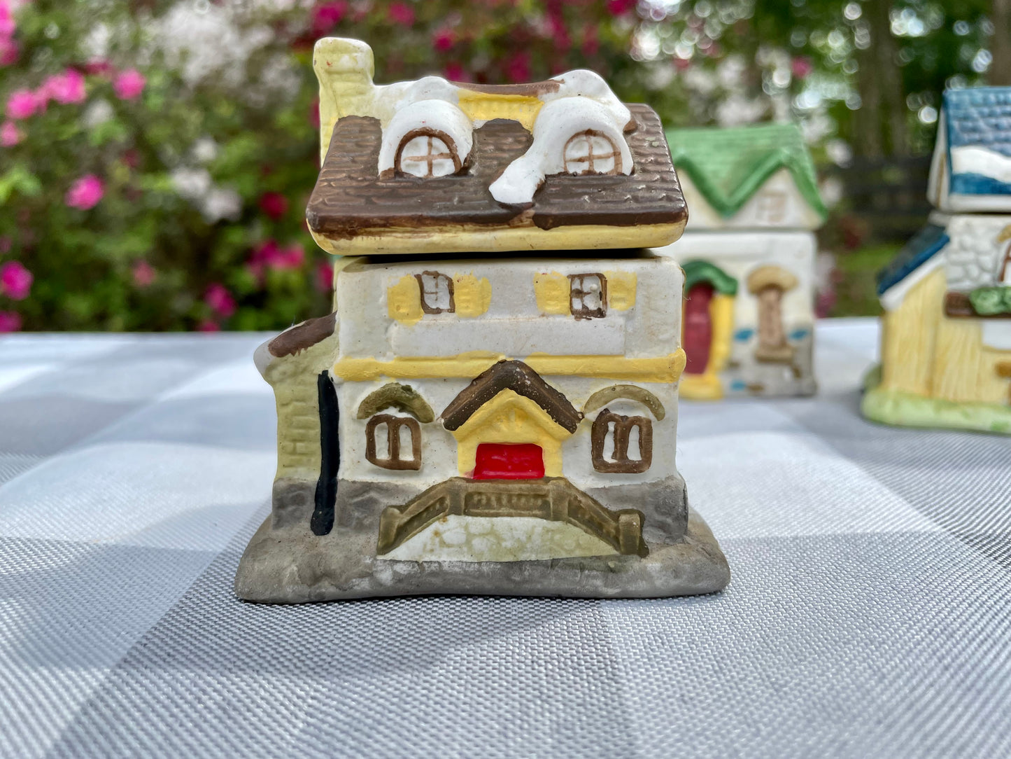 Vintage Ceramic Christmas Village