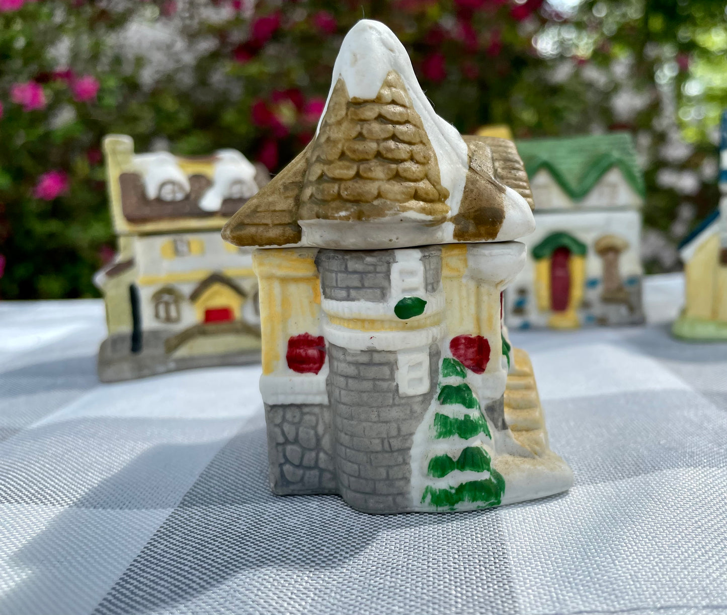 Vintage Ceramic Christmas Village