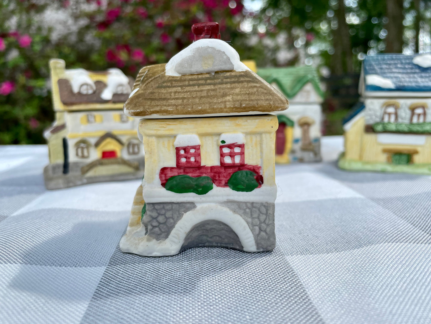 Vintage Ceramic Christmas Village