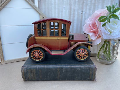 Vintage 1930s style Grand-Pa Tin Toy Car