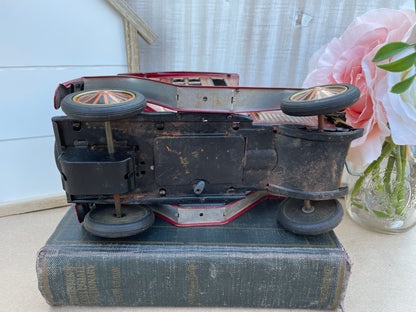 Vintage 1930s style Grand-Pa Tin Toy Car