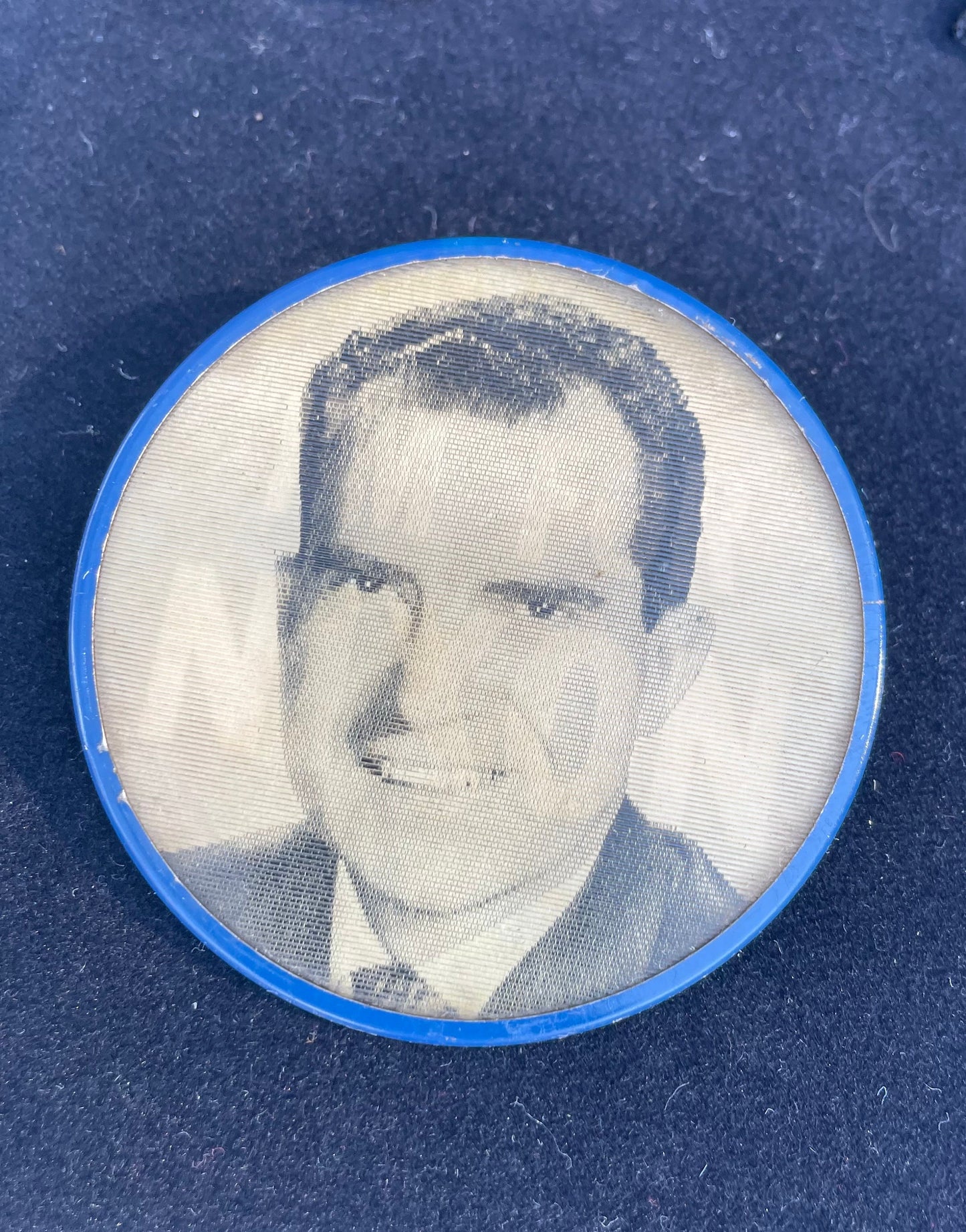 I'm For Nixon 1968 Richard Nixon Holographic Political Campaign Pin