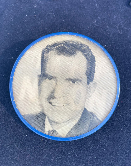 I'm For Nixon 1968 Richard Nixon Holographic Political Campaign Pin