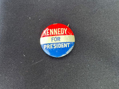 Vintage 1960s Kennedy For President Presidential Campaign Button