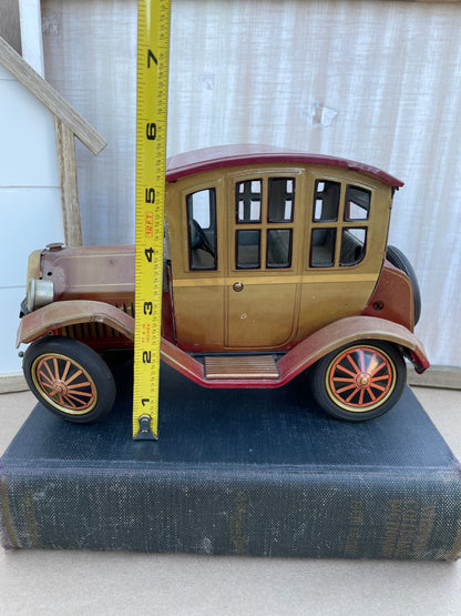 Vintage 1930s style Grand-Pa Tin Toy Car